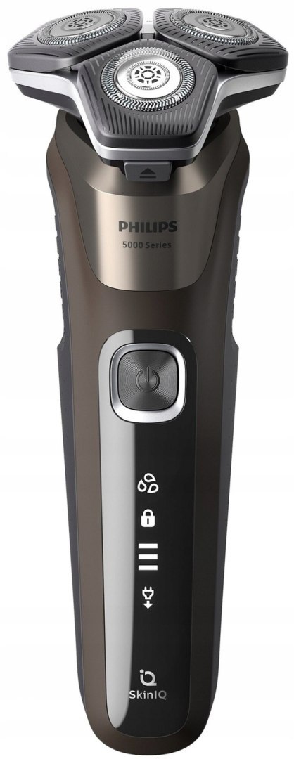 Maszynka Golarka Philips 5000 Wet & Dry, Skiniq, 360° Głowice I Trymer