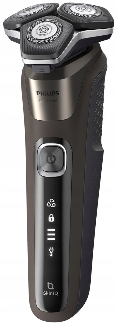 Maszynka Golarka Philips 5000 Wet & Dry, Skiniq, 360° Głowice I Trymer