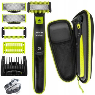Philips Oneblade Qp2824/30 5W1 - Golarka Twarzy I Ciała, Mokro Sucho, Etui
