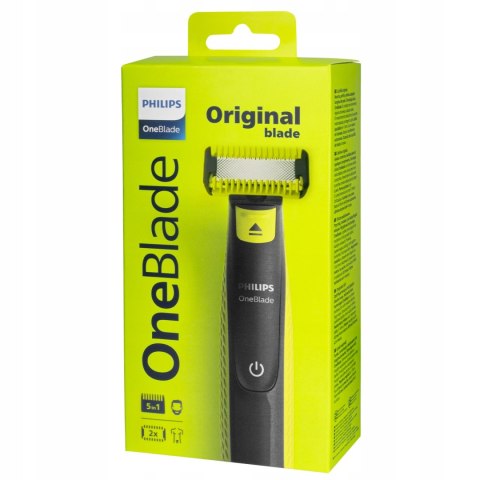 Philips Oneblade Qp2824/30 5W1 - Golarka Twarzy I Ciała, Mokro Sucho, Etui