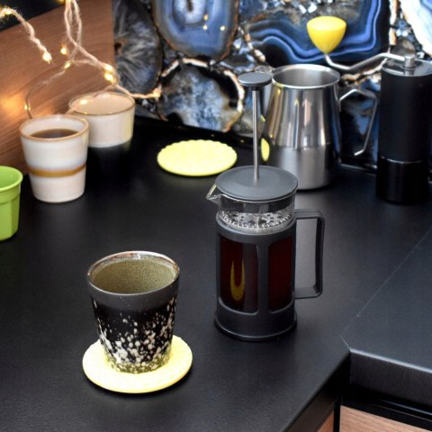 Zaparzacz Do Kawy I Herbaty Czarny French Press Miowi 350Ml Doskonała Kawa
