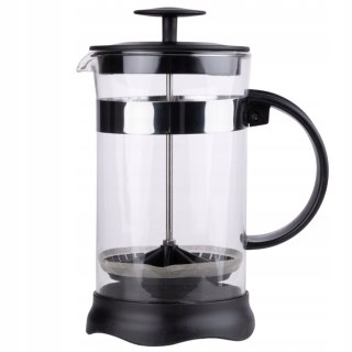 Duży Zaparzacz Do Kawy I Herbaty 1L French Press Szkło Borokrzemowe Myty