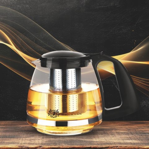 Dzbanek Szklany 2000Ml Żaroodporny Z Zaparzaczem Do Herbaty, Kawy I Zioła