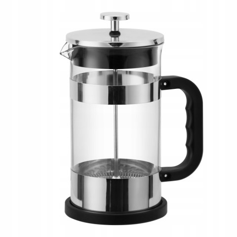 French Press 1L Szklany Zaparzacz Do Kawy, Herbaty I Ziół - Stalowy Filtr
