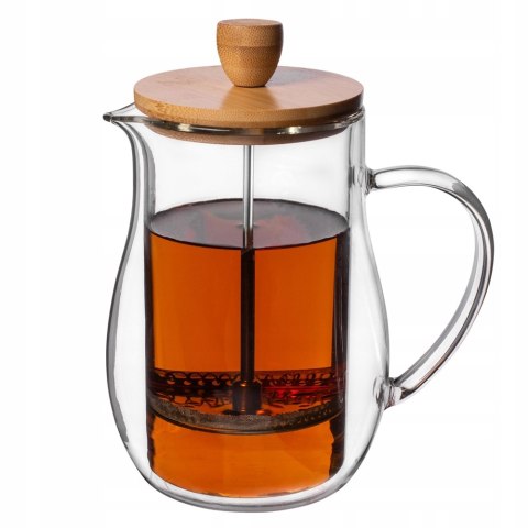 French Press Termiczny 450Ml Altom Design - Szklany Dzbanek Z Zaparzaczem