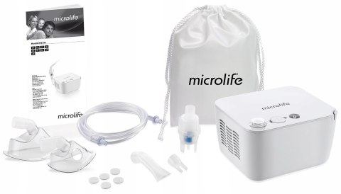 Inhalator Microlife Neb 200 - Tłokowy, Cichy, Wydajny, Rodzinny