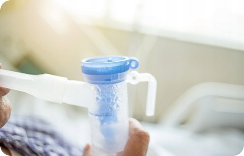 Inhalator Tłokowy Herz Nebulizator Cichy Kompaktowy Dla Dzieci I Dorosłych