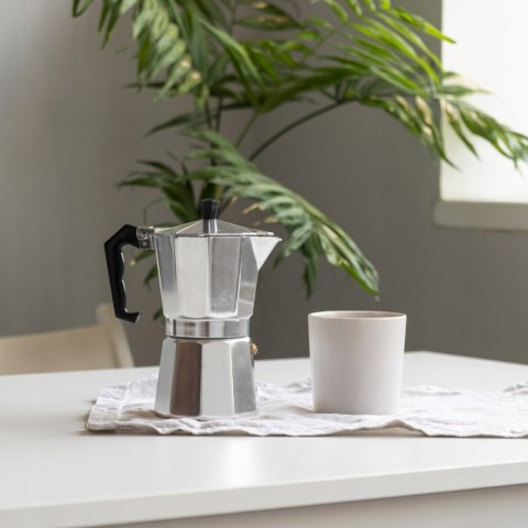 Kawiarka Aluminiowa 600Ml - Ekspres Do Kawy Bezpieczny Na Gaz/Ceramikę