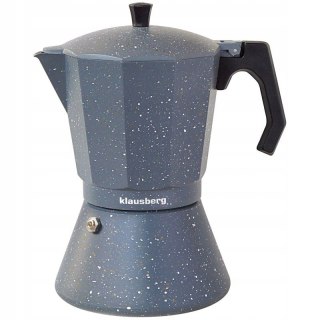 Kawiarka Ciśnieniowa 9 Espresso 450Ml Aluminium Na Każdą Kuchenkę Szara