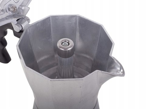 Kawiarka Elektryczna 6 Filiżanek 300Ml 480W Aluminium Z Okienkiem Z Rączką