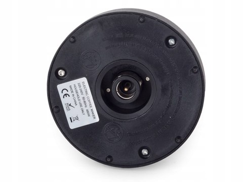 Kawiarka Elektryczna 6 Filiżanek 300Ml Aluminiowa 480W Zaparzacz Do Kawy