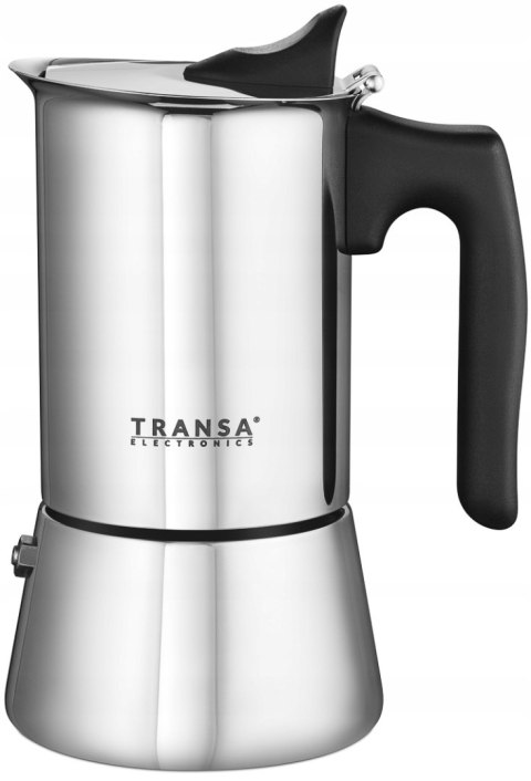 Kawiarka Stal Nierdzewna 4 Tz 200Ml | Espresso Na Kuchence Gaz/Indukcji