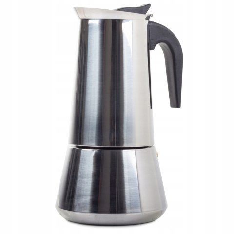 Kawiarka Stalowa 600Ml 12 Filiżanek Do Kawy Espresso Na Gaz I Indukcje