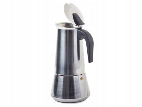 Kawiarka Stalowa 600Ml 12 Filiżanek Do Kawy Espresso Na Gaz I Indukcje