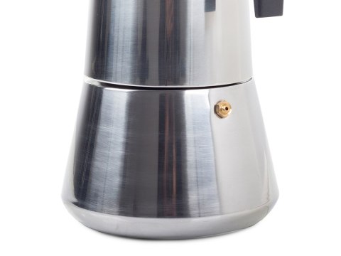 Kawiarka Stalowa 600Ml 12 Filiżanek Do Kawy Espresso Na Gaz I Indukcje