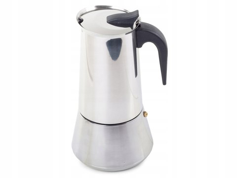 Kawiarka Stalowa 600Ml 12 Filiżanek Do Kawy Espresso Na Gaz I Indukcje