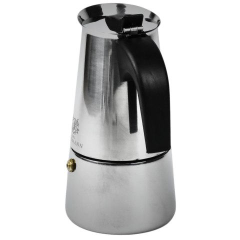 Kawiarka Zaparzacz 450Ml Stalowa - Indukcja/Gaz, Herbata I Kawa 9 Filiżanek