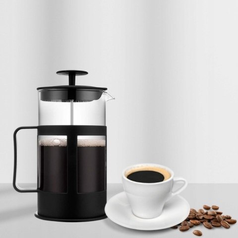 Profesjonalny Zaparzacz French Press 1L Szklany - Ekspres Do Kawy I Herbaty