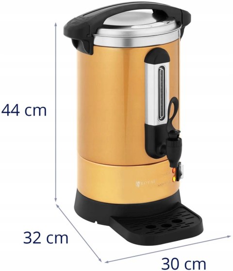 Royal Catering Rc-Wbdwtc6go - Zaparzacz Do Kawy 6L, 950W, 43 Filiżanki