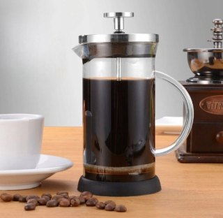 Szklany French Press 600 Ml - Elegancki Zaparzacz Do Kawy, Herbaty I Ziół