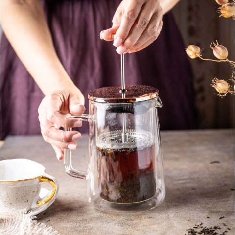 Szklany French Press 600Ml Klausberg - Doskonała Parzenie Kawy I Herbaty