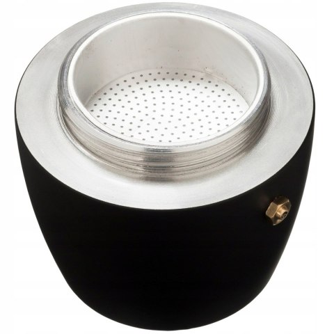 Włoska Kawiarka Konighoffer 6 Filiżane Kafeterka Espresso Prestigio Black