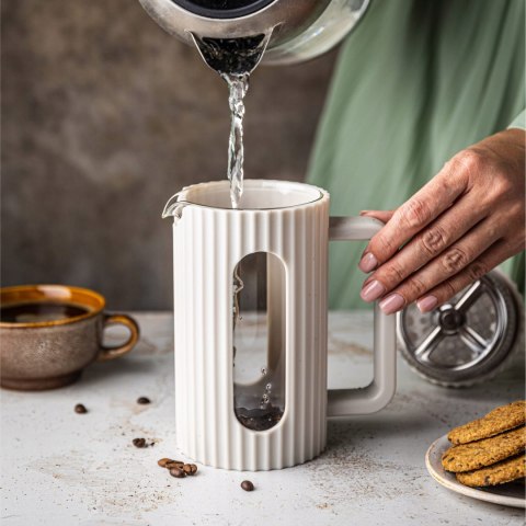 Zaparzacz French Press 1000Ml Klausberg Szkło Borokrzemowe, Filtr Stali
