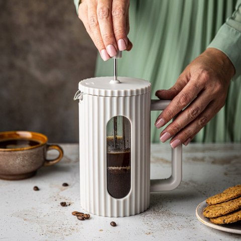 Zaparzacz French Press 1000Ml Klausberg Szkło Borokrzemowe, Filtr Stali