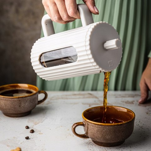 Zaparzacz French Press 1000Ml Klausberg Szkło Borokrzemowe, Filtr Stali