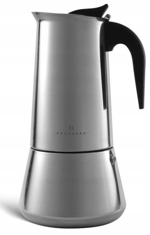 Zaparzacz Kawy Aluminiowy 600 Ml 12 Filiżanek Indukcja Polerowany Lekki