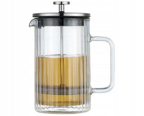 Zaparzacz Szklany 600 Ml French Press Do Kawy, Herbaty I Ziół Z Dociskiem