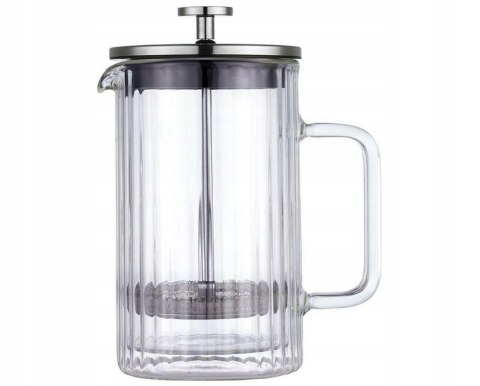 Zaparzacz Szklany 600 Ml French Press Do Kawy, Herbaty I Ziół Z Dociskiem
