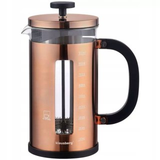 Zaparzacz Tłokowy 1000 Ml - Klausberg, Kawa, Herbata, Zioła, Rose Gold