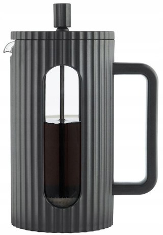 Zaparzacz Tłokowy French Press 1000Ml Czarny Klausberg Szkło Borokrzemowe