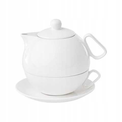 Zestaw Do Herbaty Ambition Salsa Dzbanek 375Ml + Filiżanka 175Ml Porcelana