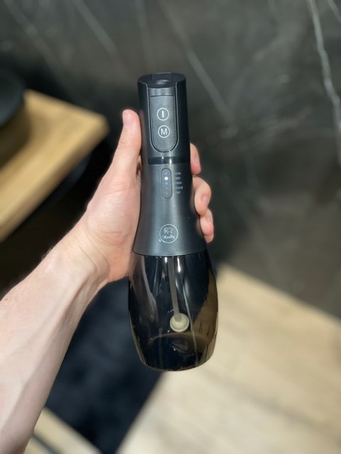 Bezprzewodowy Irygator 5 Trybów 400Ml 9,65 Bar 360° Głowica Smart Timer