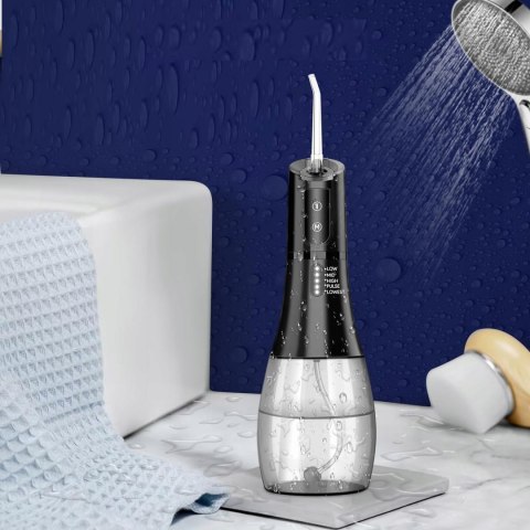 Bezprzewodowy Irygator 5 Trybów 400Ml 9,65 Bar 360° Głowica Smart Timer