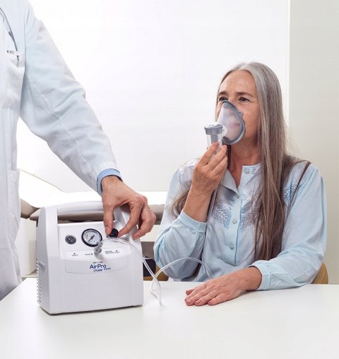 Inhalator Flaem Airpro 3000 Plus - Nebulizator Rf7, Regulacja Ciśnienia