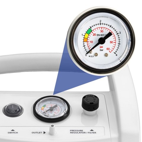Inhalator Flaem Airpro 3000 Plus - Nebulizator Rf7, Regulacja Ciśnienia