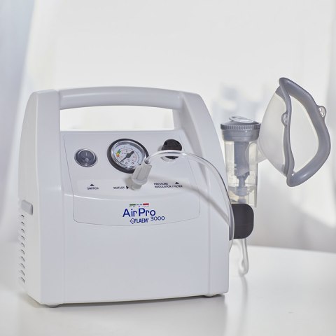 Inhalator Flaem Airpro 3000 Plus - Nebulizator Rf7, Regulacja Ciśnienia