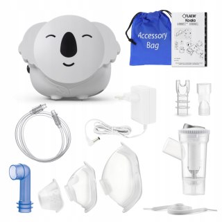 Inhalator Koala Dla Dzieci 2 Tryby, Małej Cząsteczki, 3 Maski, Cichy TÜV