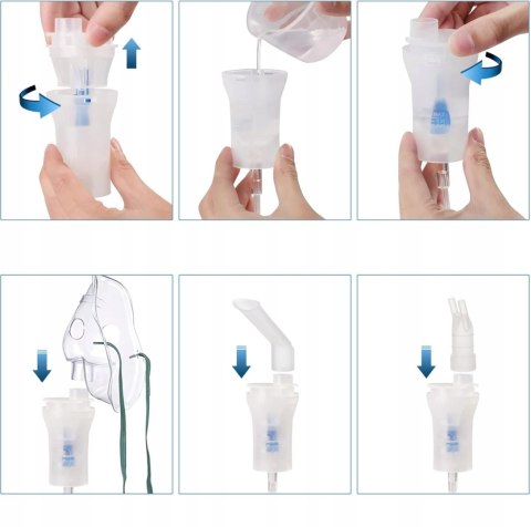 Inhalator Kompresorowy Efecto Medic Nebi Mini Pro - Lekki I Cichy