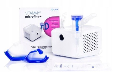Inhalator Kompresorowy Vitammy Microfine+ Kompaktowy Dla Domu I Dzieci Tuv