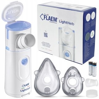 Inhalator Membranowy Flaem Lightneb 2 Tryby Nebulizacji, Przenośny, Cichy