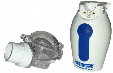 Inhalator Membranowy Micro Mesh Tech-Med 2 Tryby, Akumulator, Kompaktowy