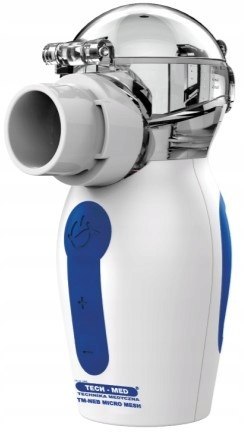 Inhalator Membranowy Micro Mesh Tech-Med 2 Tryby, Akumulator, Kompaktowy