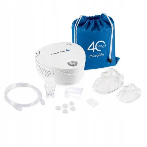Inhalator Microlife Neb 210 Pneumatyczny Z Solą Fizjologiczną I Akcesoriami