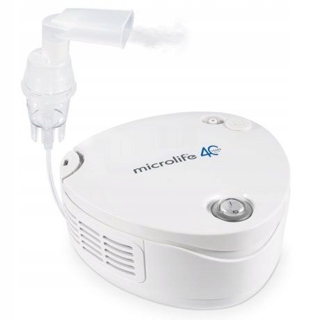 Inhalator Microlife Neb 210 Pneumatyczny Z Solą Fizjologiczną I Akcesoriami