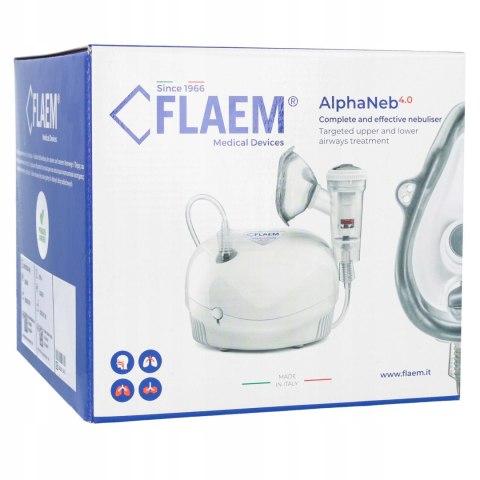 Inhalator Nebulizator Alphaneb 4.0 Rf9 4 Tryby, TÜV, Dla Dzieci I Rodziny
