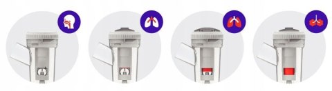 Inhalator Nebulizator Alphaneb 4.0 Rf9 4 Tryby, TÜV, Dla Dzieci I Rodziny